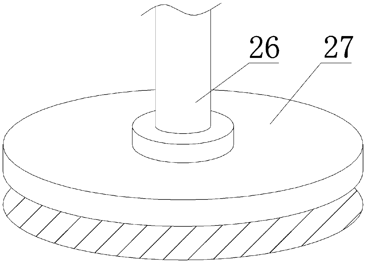 Concrete curing film covering device for building construction