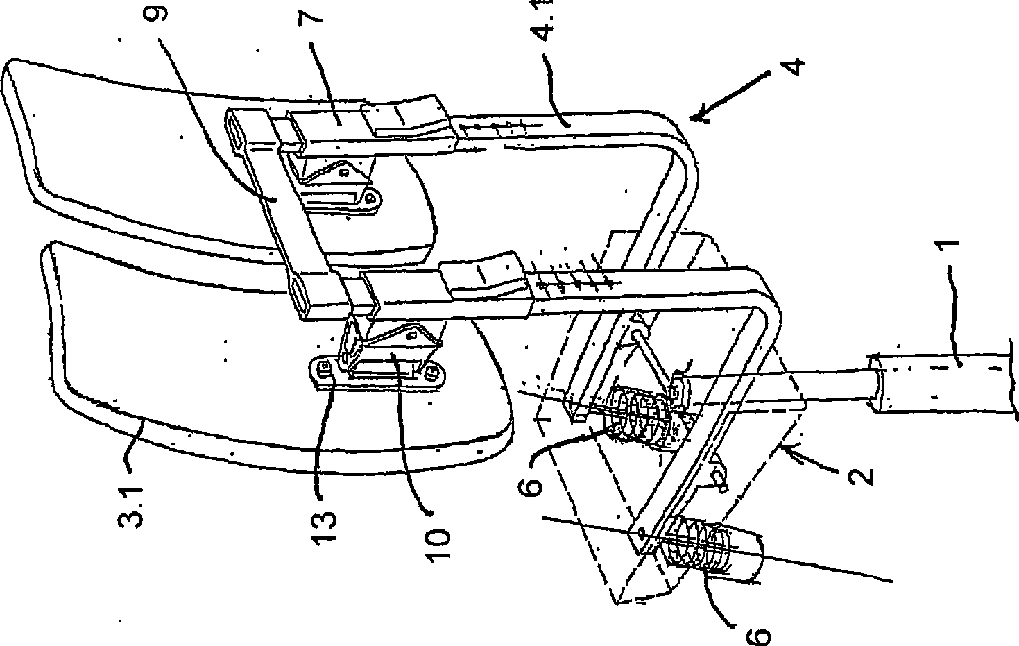 Back rest for a stool or a chair, and stool or chair provided with such a back rest