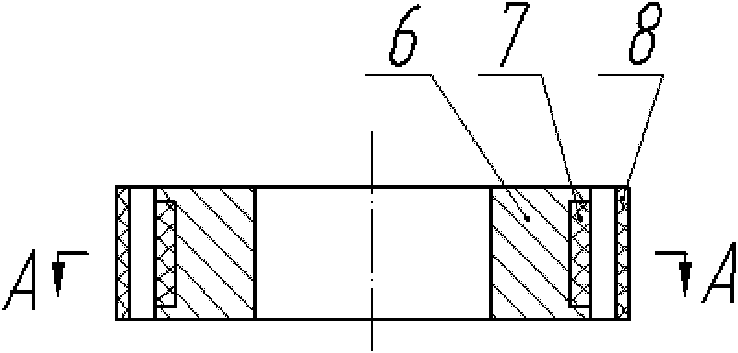 Non-contact power supply device for rotating mechanism