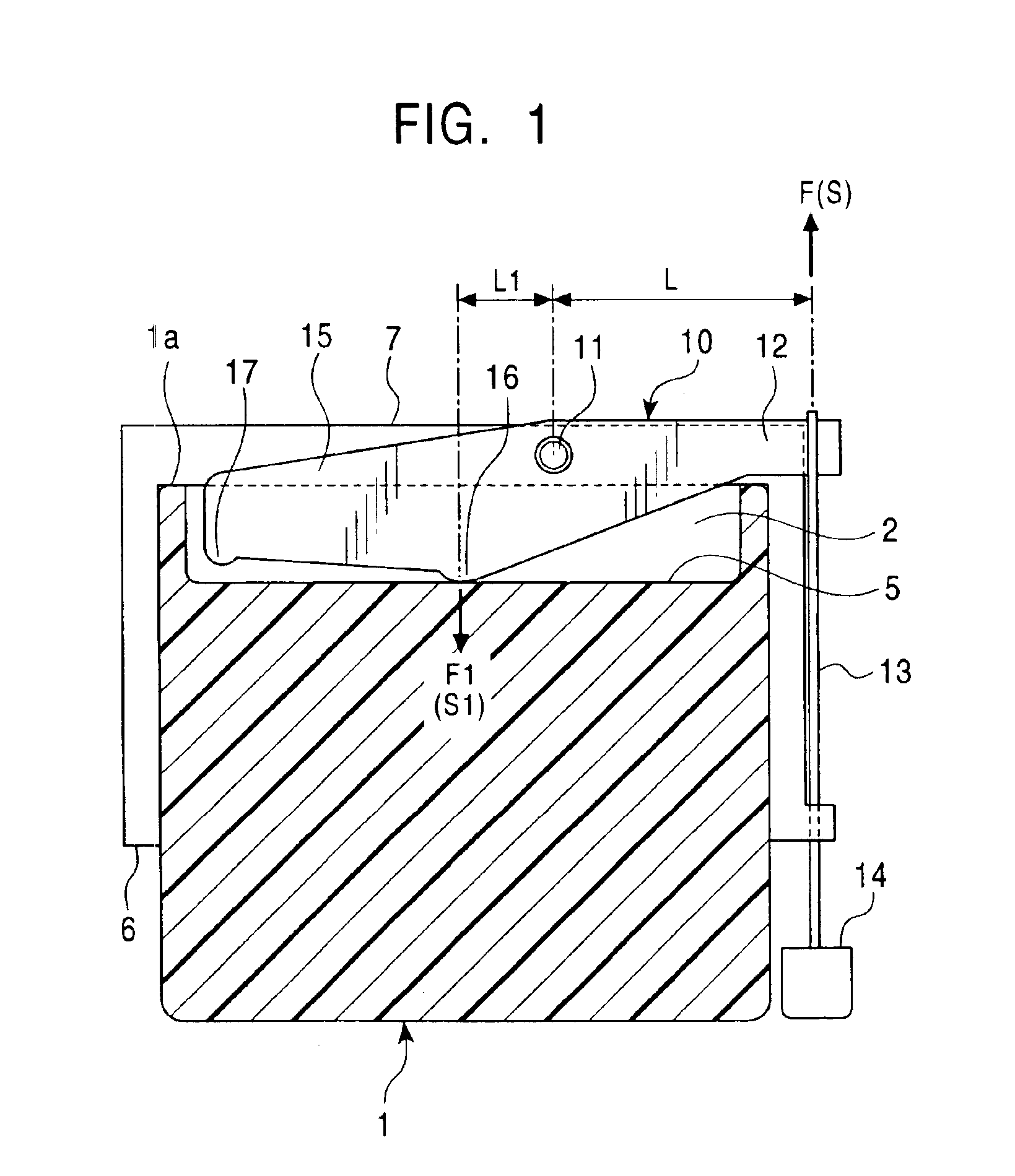 Card connector including ejecting lever for ejecting card