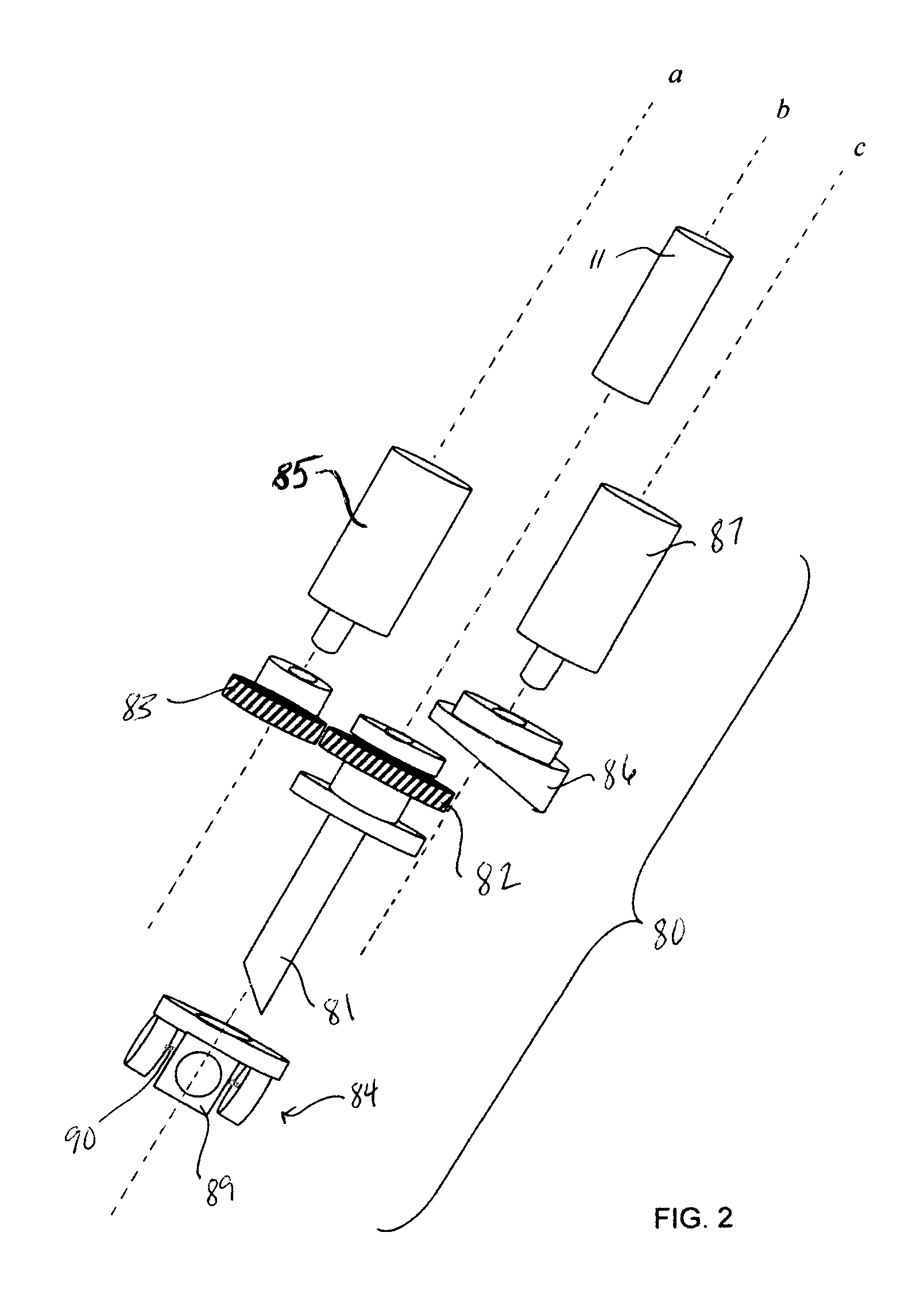 Stand-alone scanning laser device