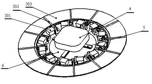 Bionic robot stingray and movement method thereof