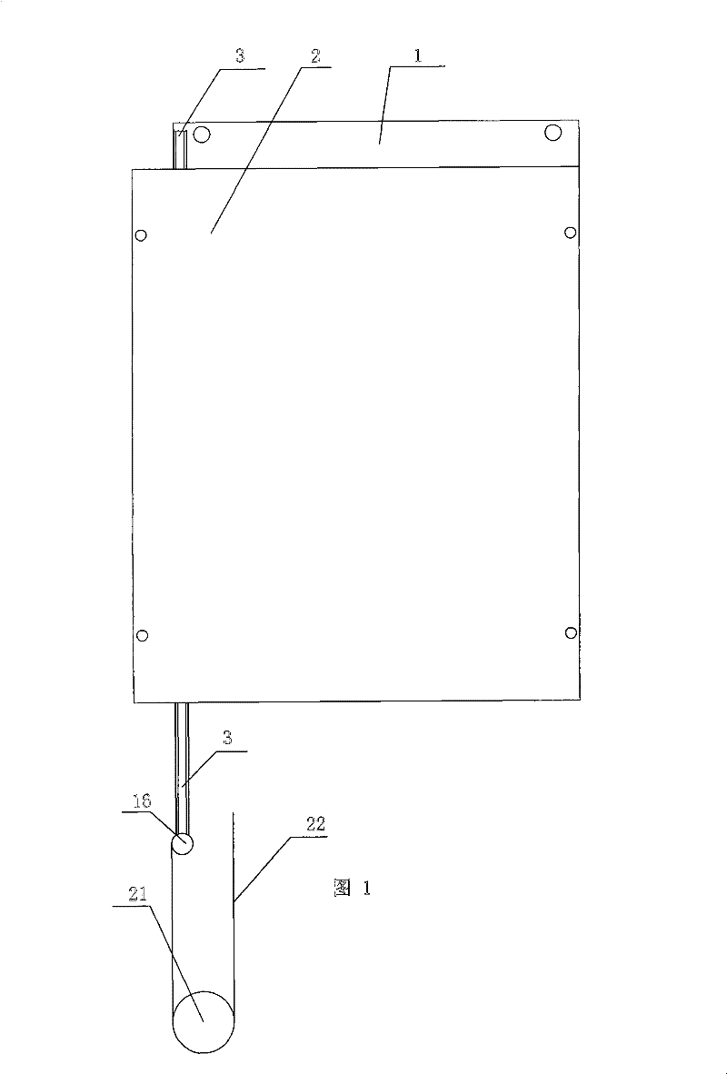 Cable trolley protector for construction elevator