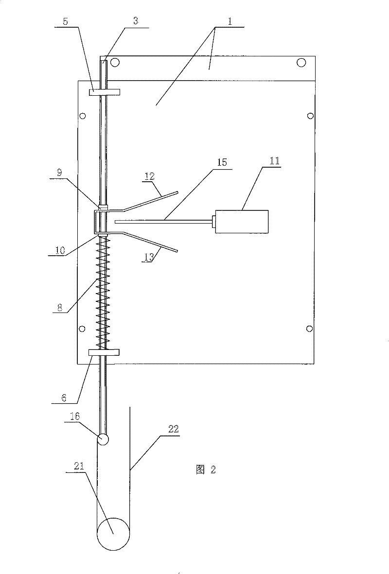 Cable trolley protector for construction elevator