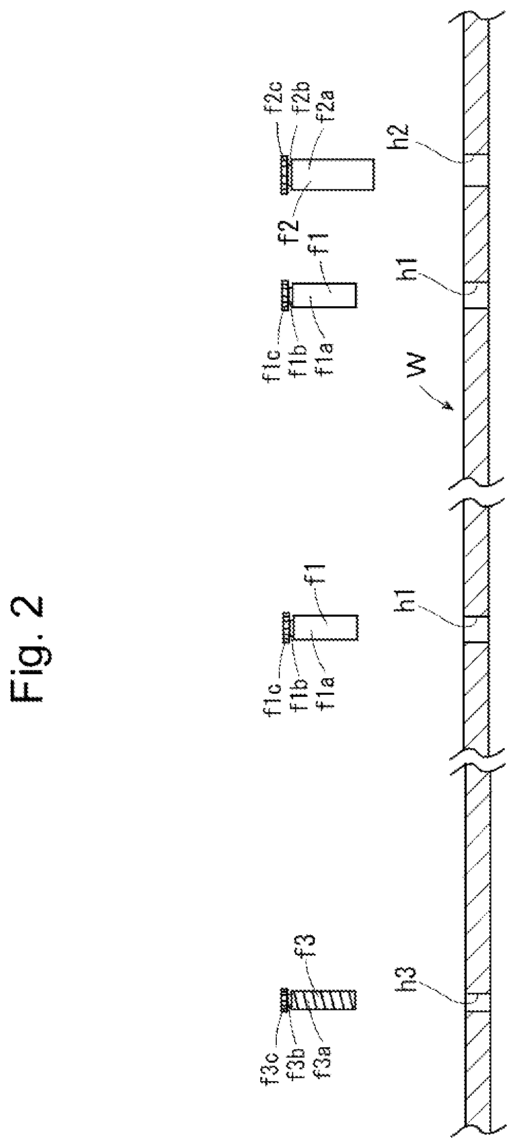 Clinching fastener press-fitting method and fastening jig for use in the press-fitting method