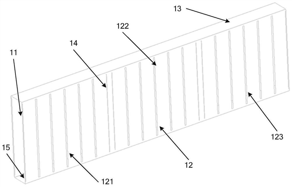 Energy storage container and heat dissipation system and heat dissipation air duct thereof