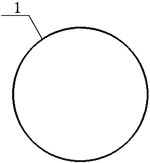 Tempering air ventilating cylinder