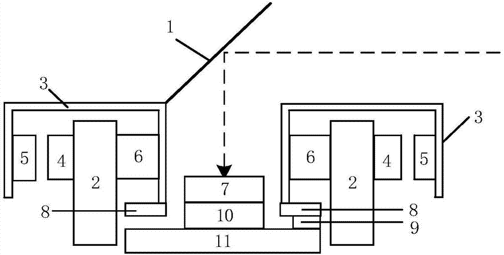 Novel 360-DEG passive imaging detection device and realization method thereof