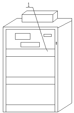 Drawer type power distribution cabinet with anti-collision and anti-falling power-assisted propelling mechanism