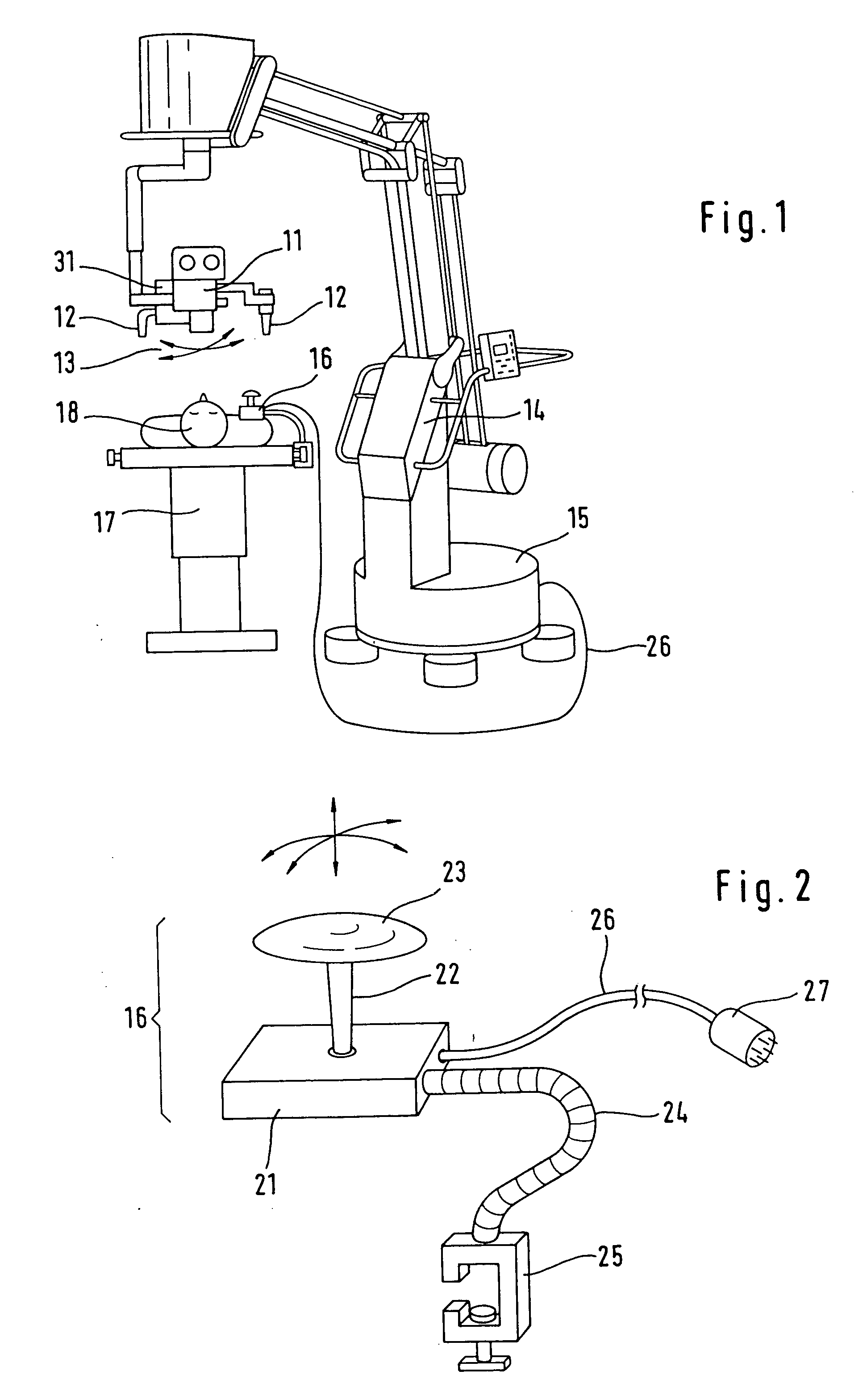 Operating-microscope system