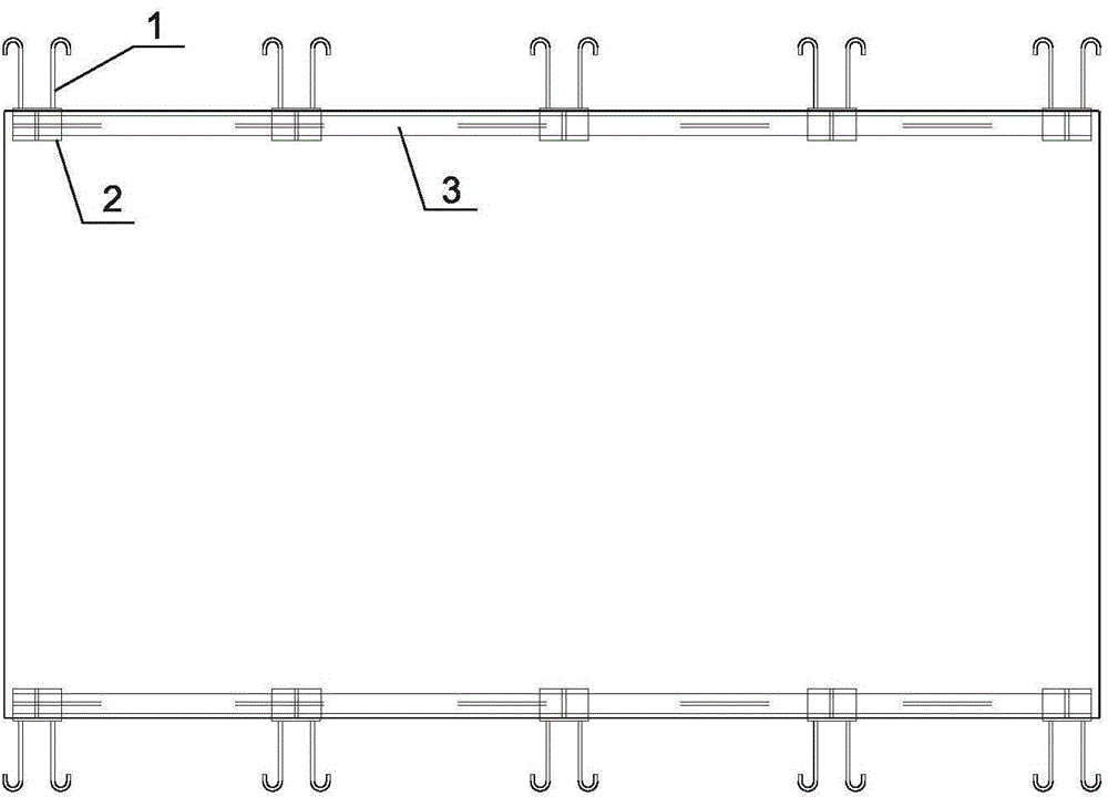 Truss platform for high and large space top plate concrete construction