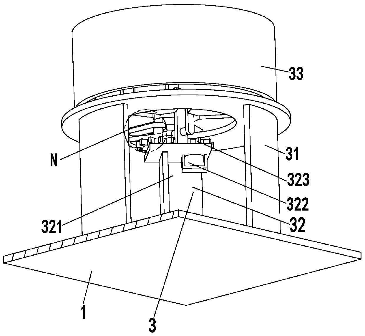 A special automatic punching machine for the production and processing of finished artificial leather