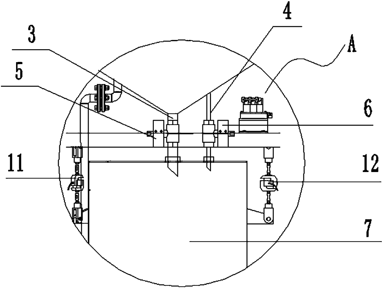 A feed oil adding device