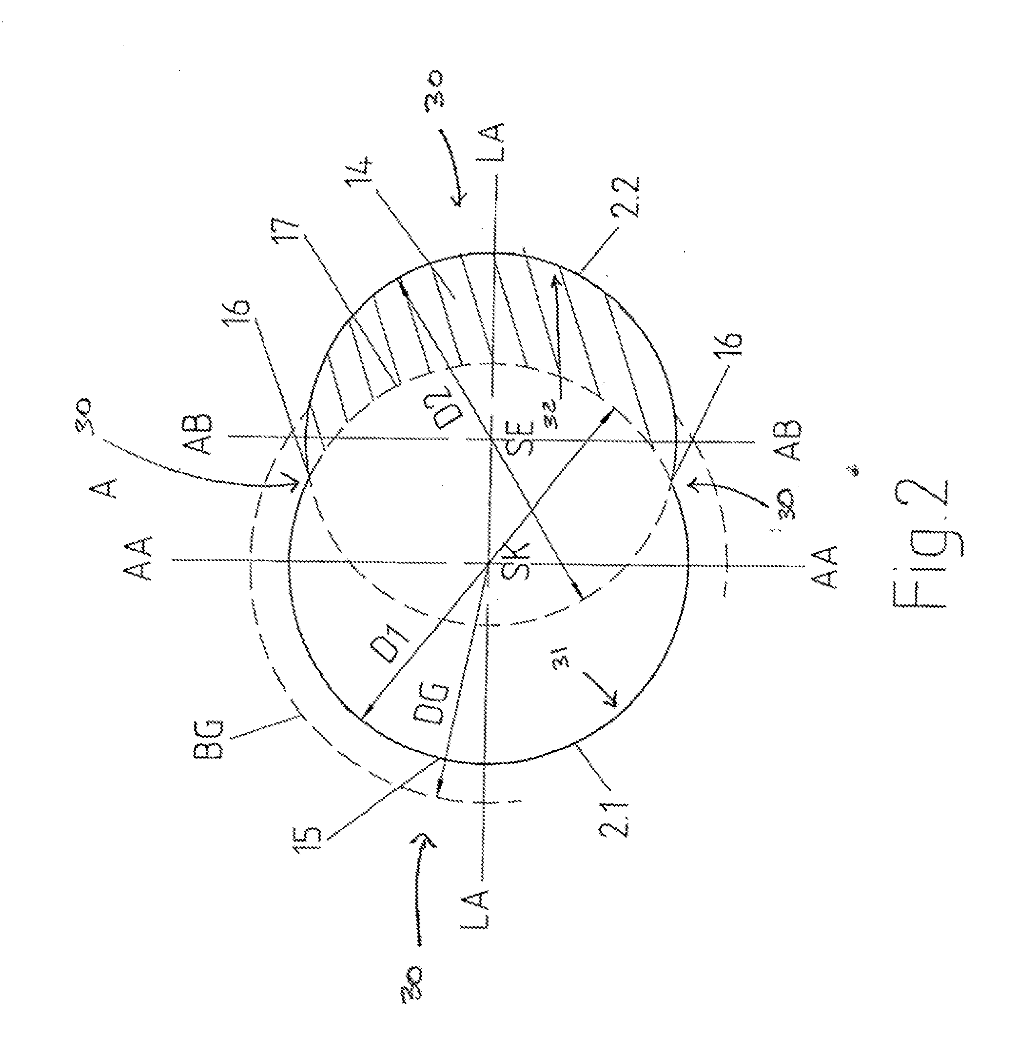 Apparatus for the Constant-Angle Fixation and Compression of a Fracture or Osteotomy of a Bone