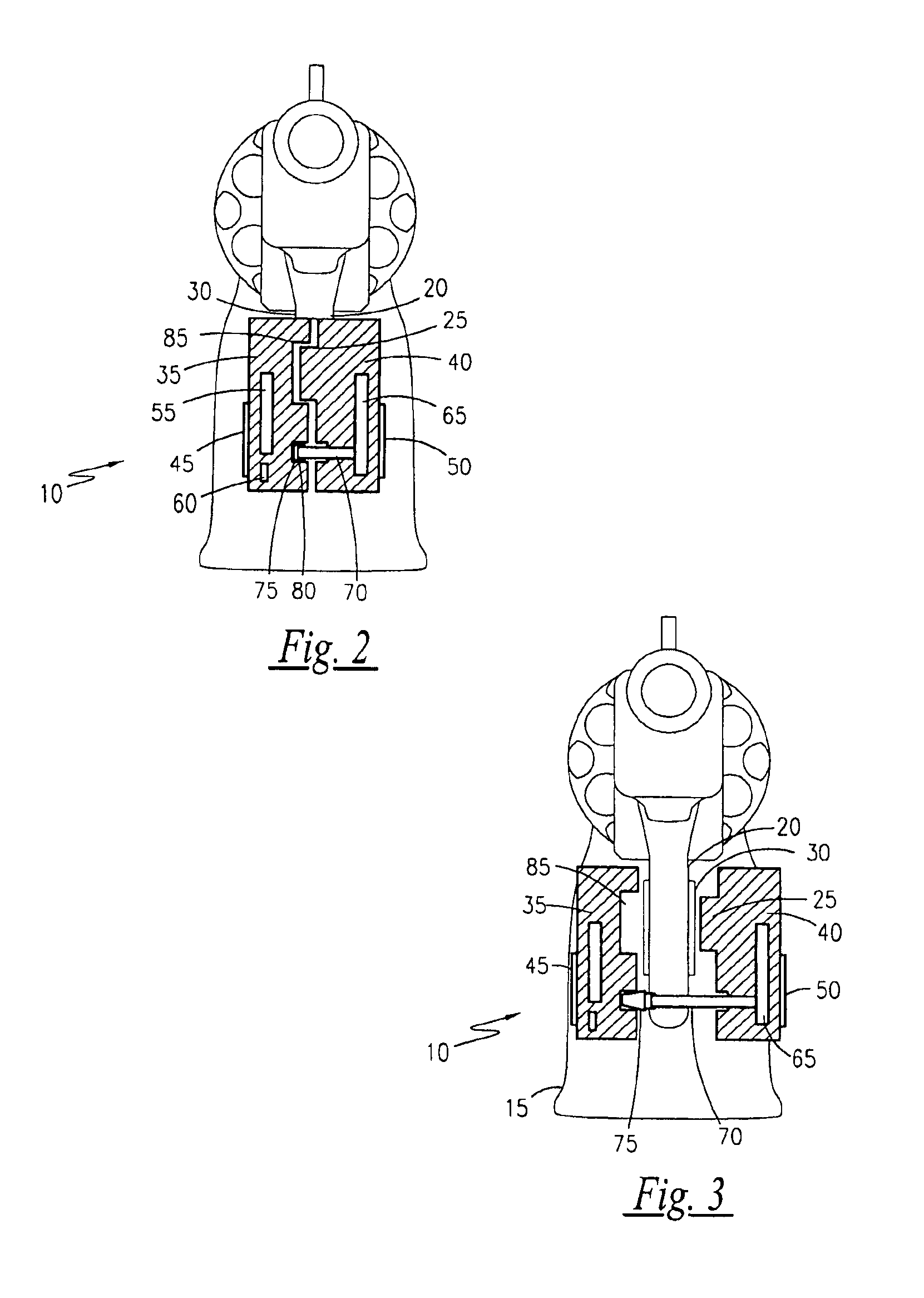 Fingerprint safety lock for firearms