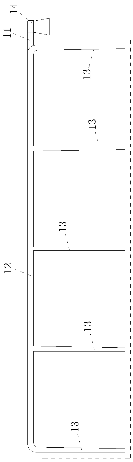 Energy storage cabin air duct system and energy storage cabin using the air duct system