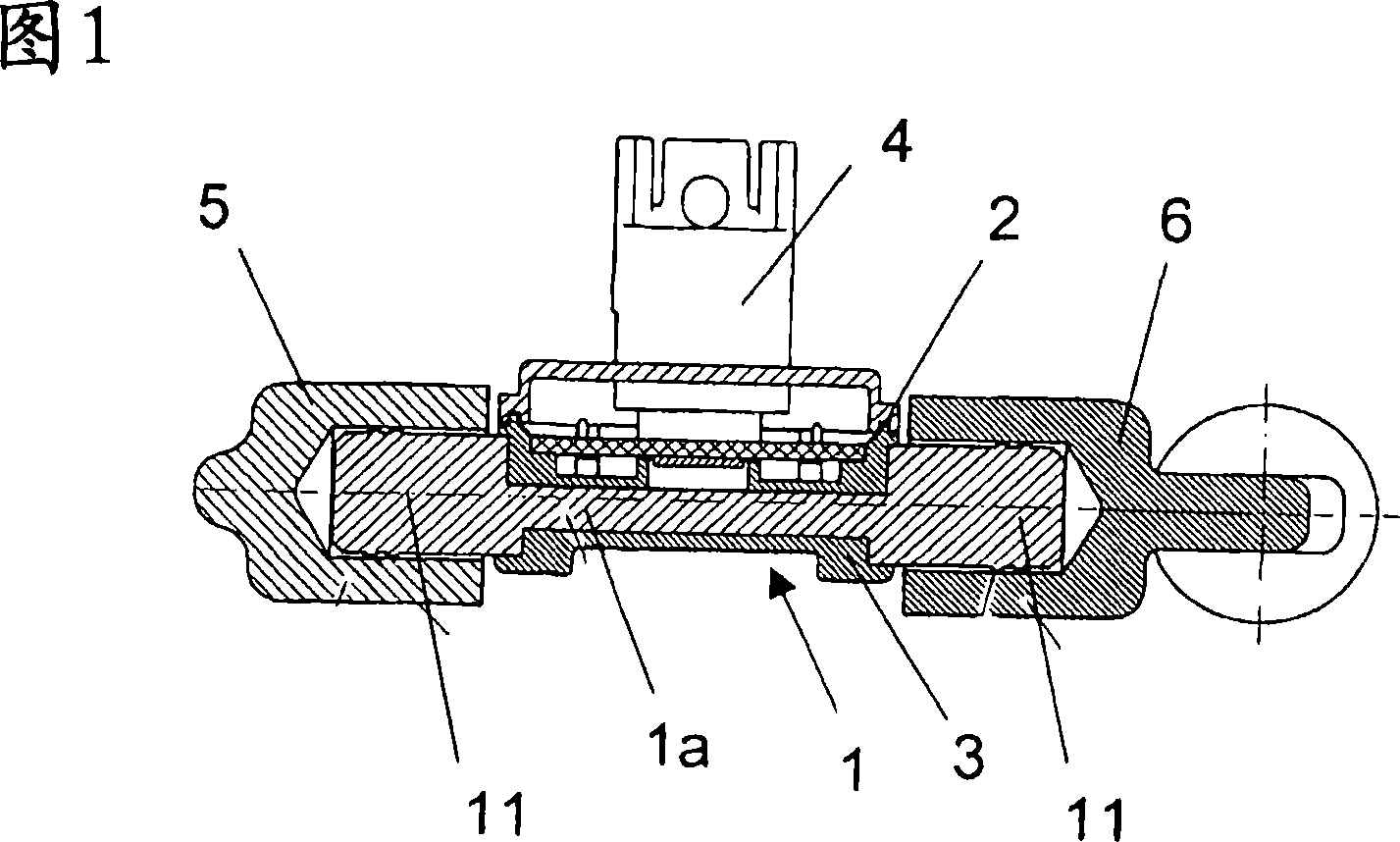 Accumulator current sensor for automobile