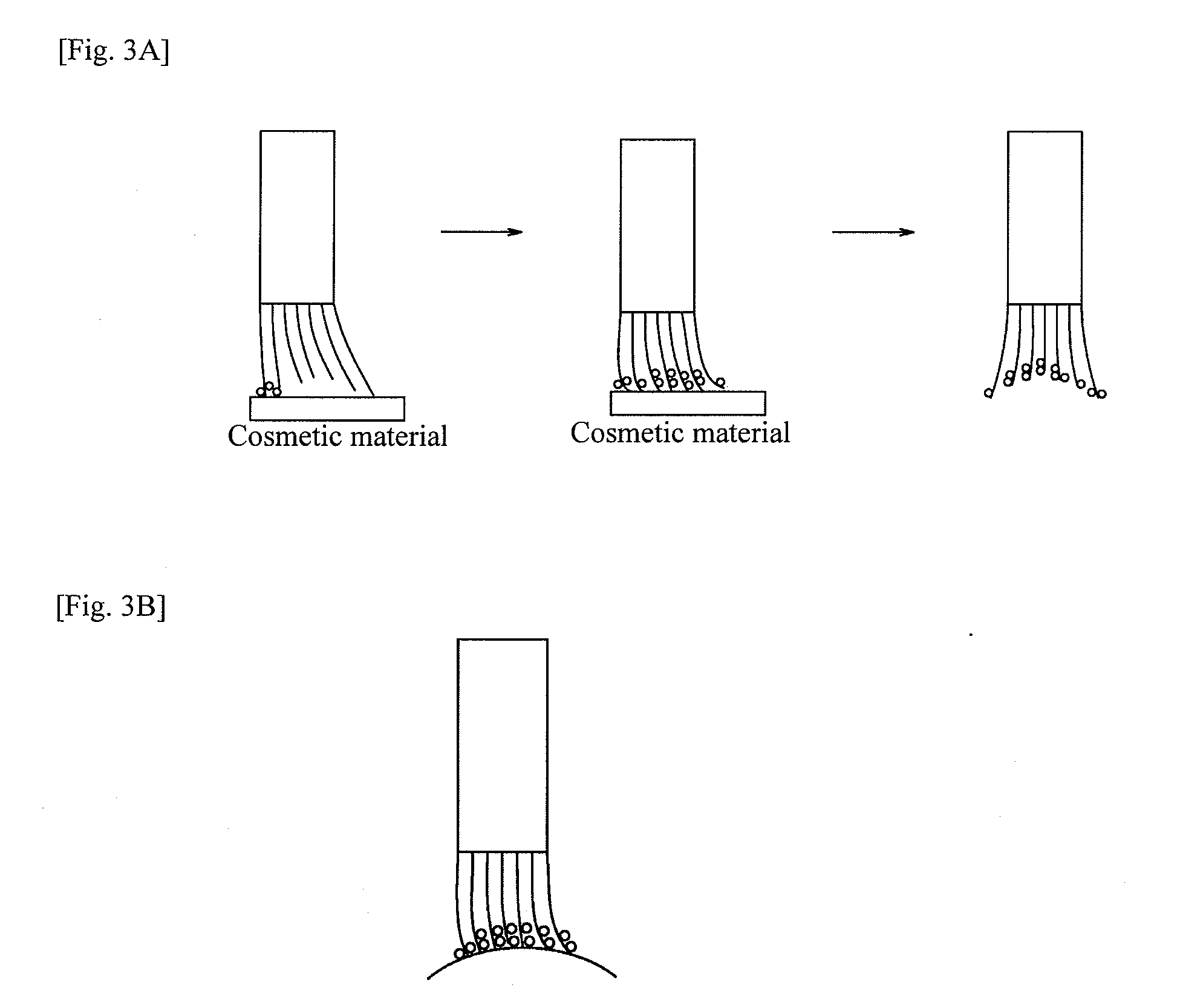 Cosmetic applicator and process for producing the same