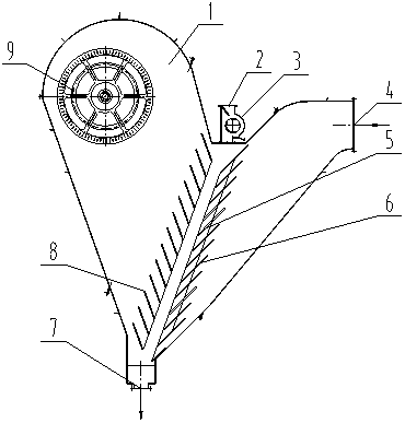 V-shaped powder selecting machine