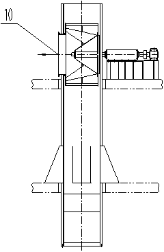 V-shaped powder selecting machine