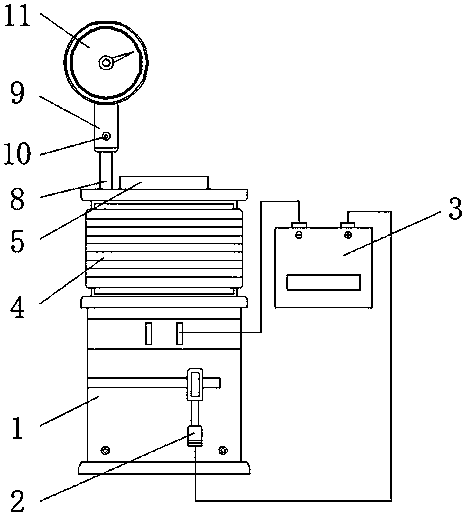 User-friendly automobile compressor fault detection device