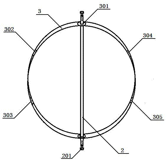 Representation instrument of celestial coordinate systems