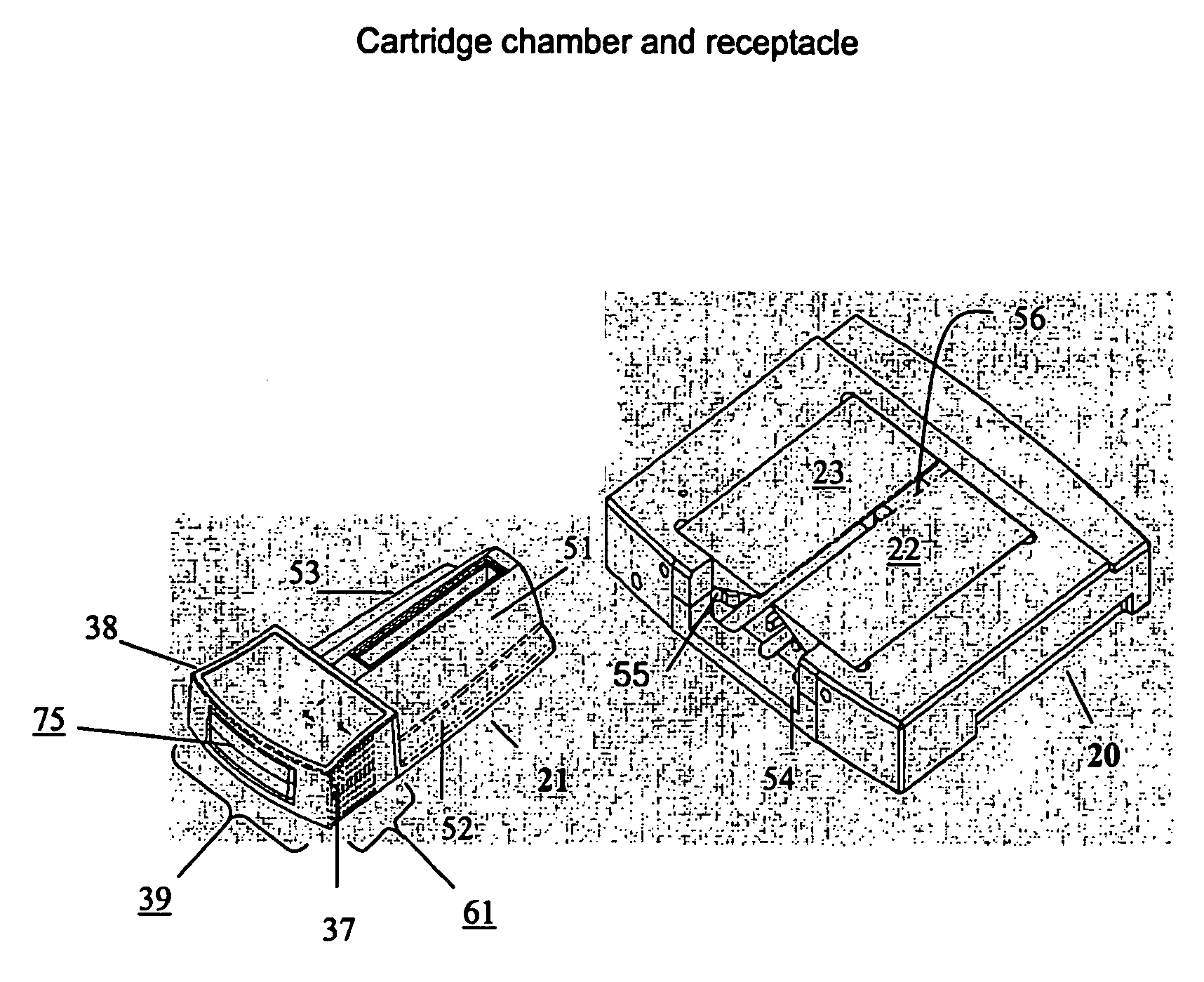 Upon a cartridge for containing a specimen sample for optical analysis