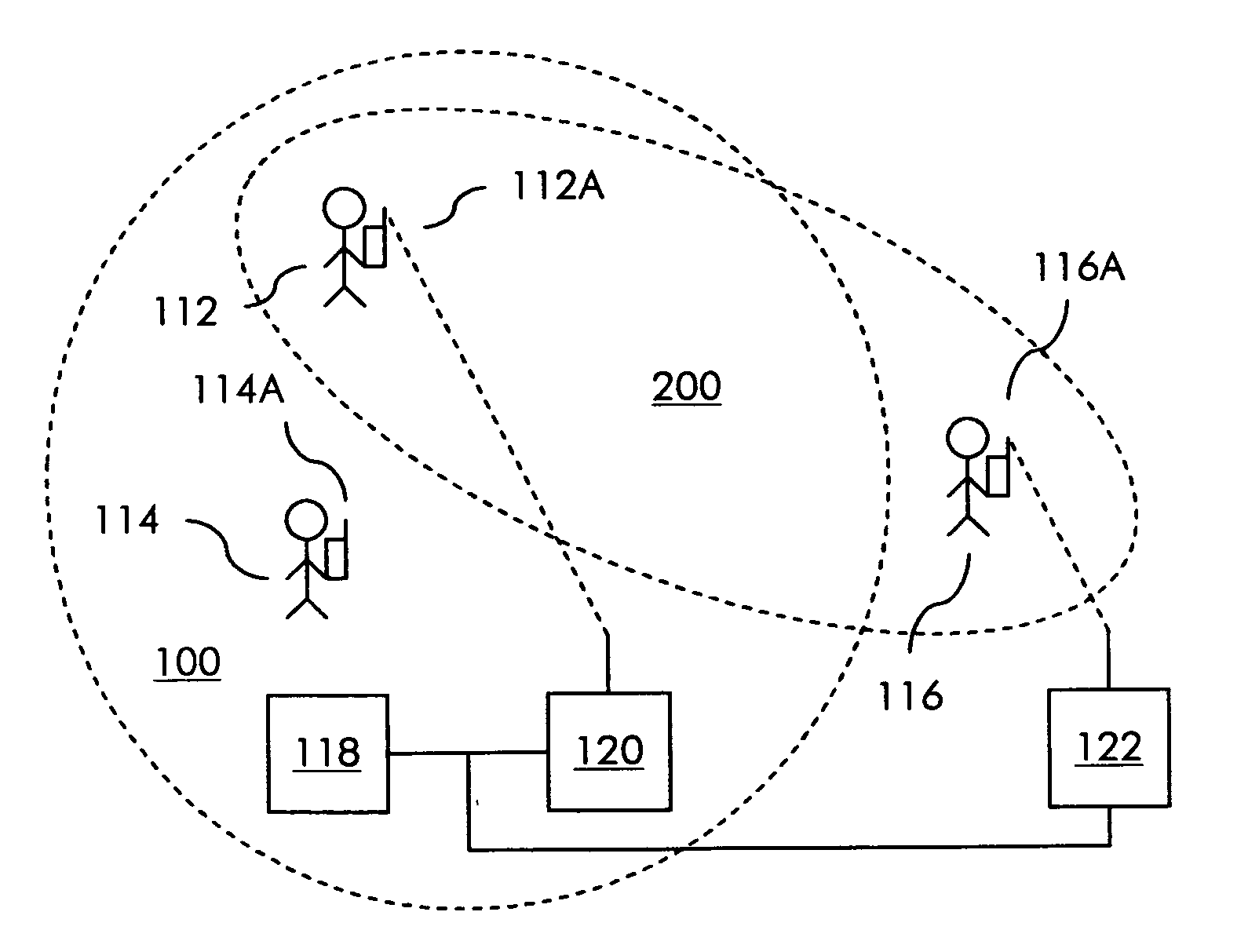 Wireless event notification system and methods for use therein