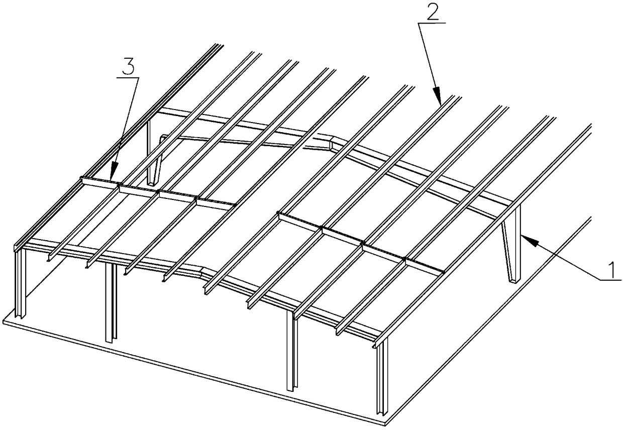 360-degree vertical lockrandprofiled steel plate construction technology and device