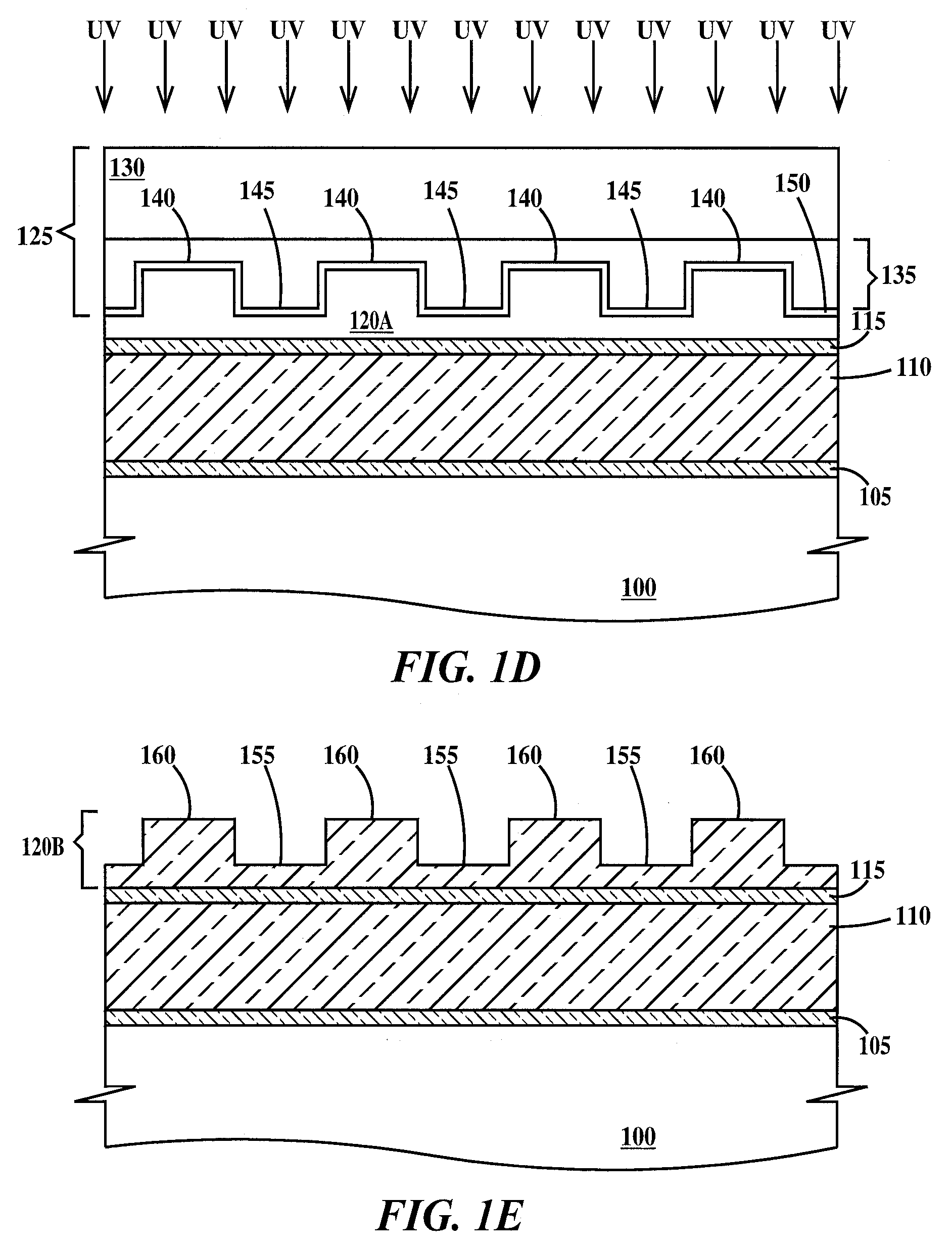 Aromatic vinyl ether based reverse-tone step and flash imprint lithography