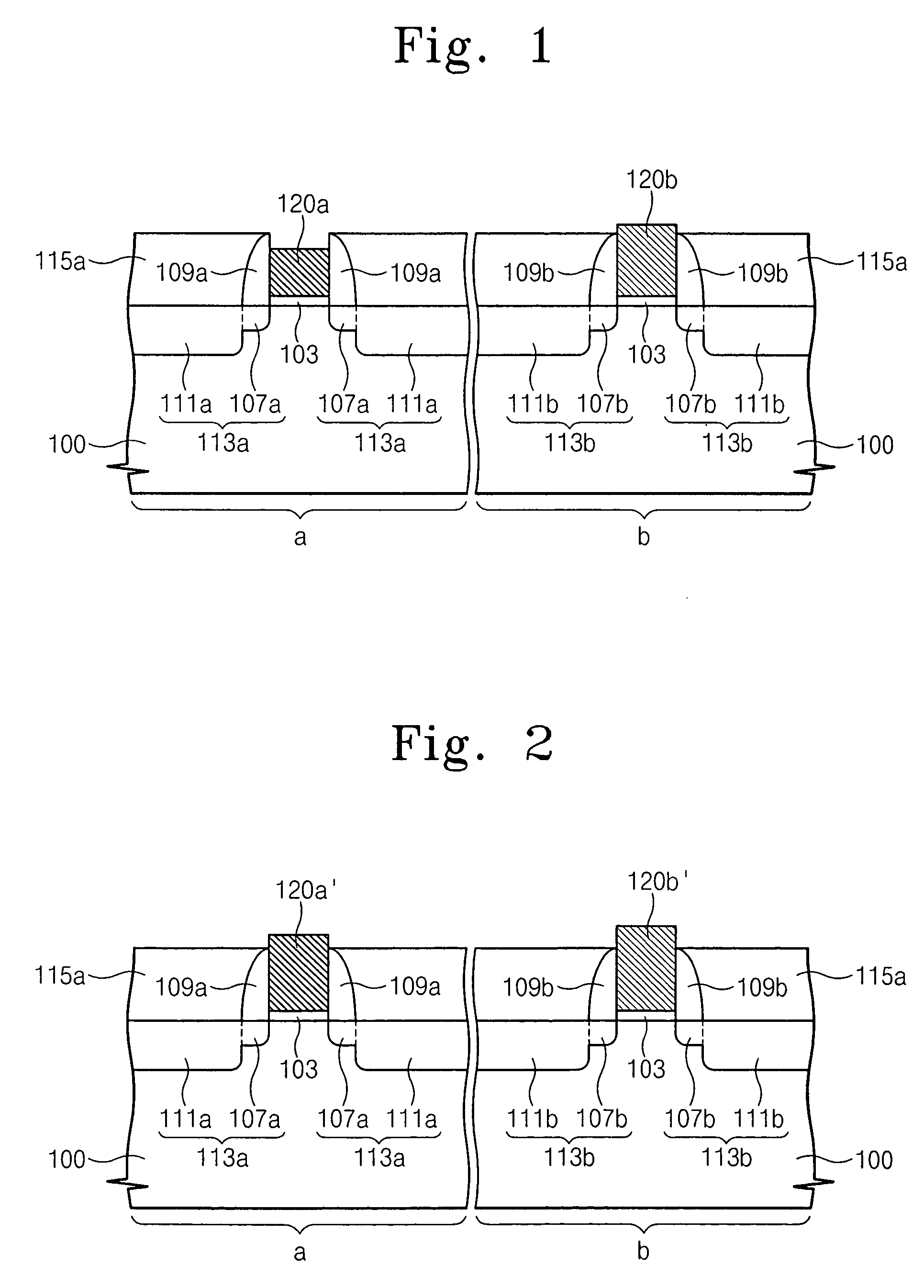 Semiconductor device having a dual gate electrode and methods of forming the same