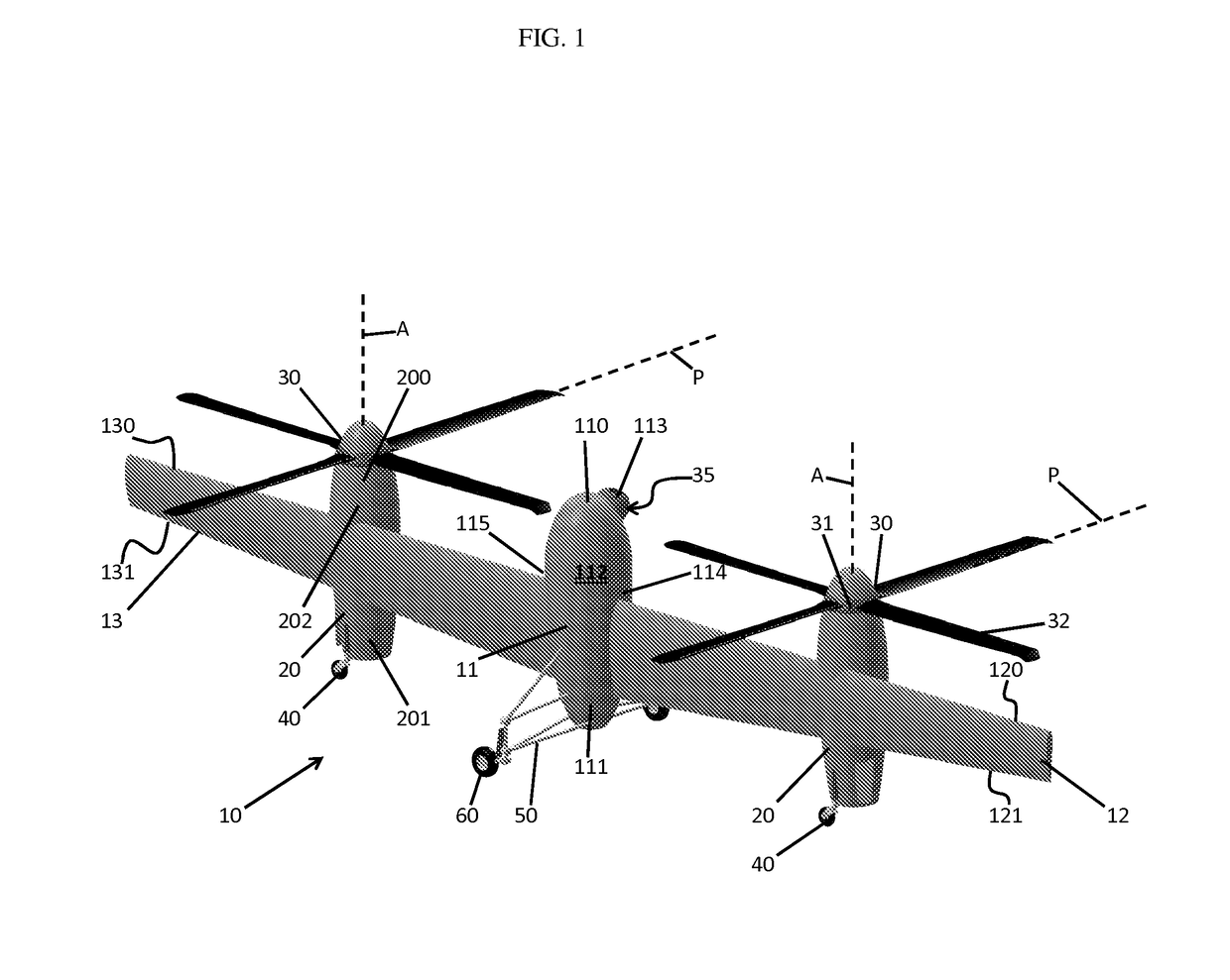 Flying wing vertical take-off and landing aircraft