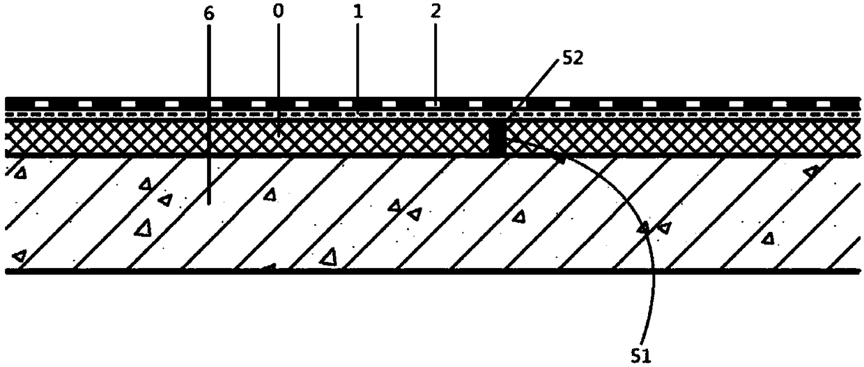 Existing roof waterproof system and waterproof roof