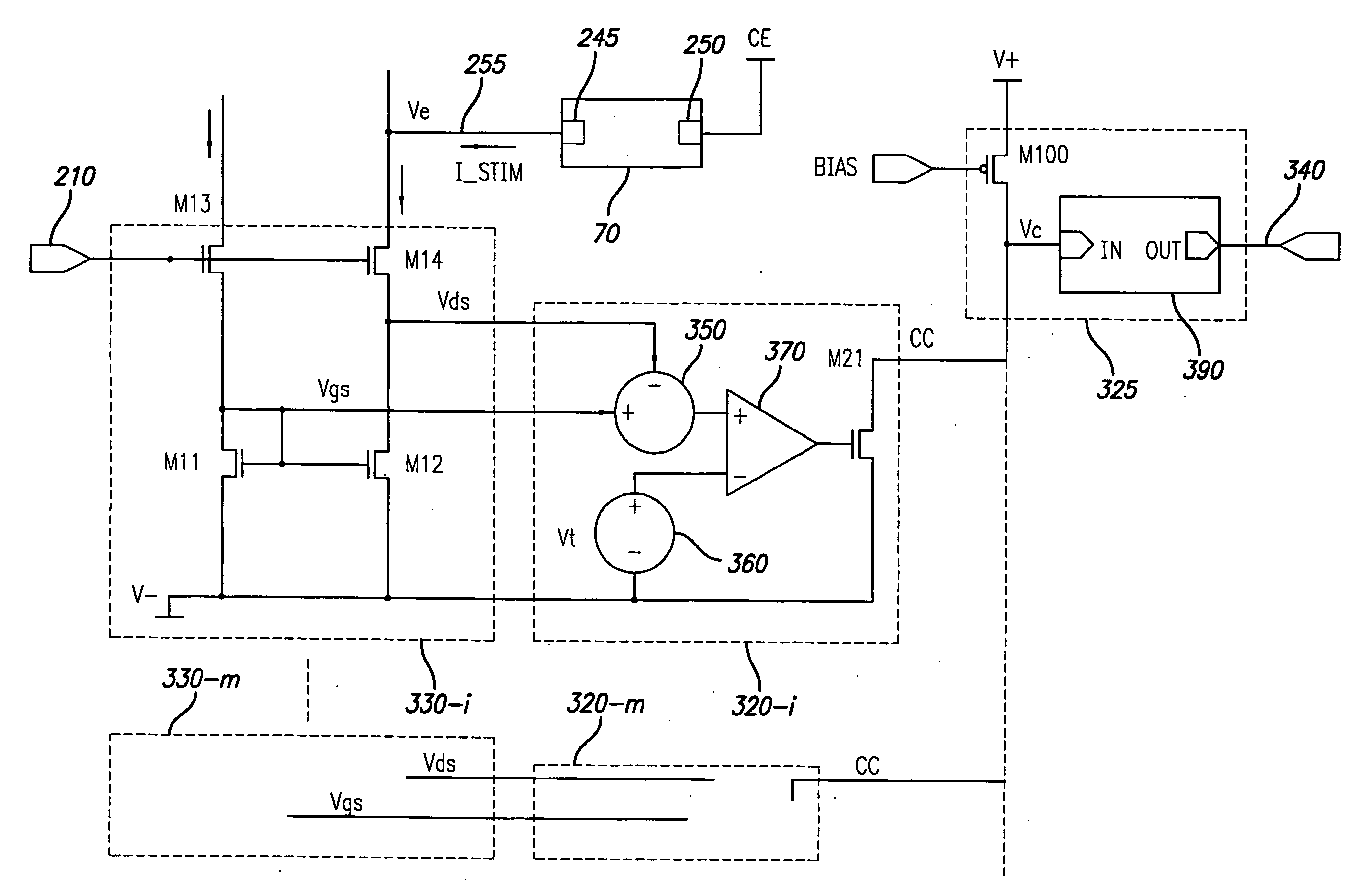 Power Scheme for Implant Stimulators on the Human or Animal Body