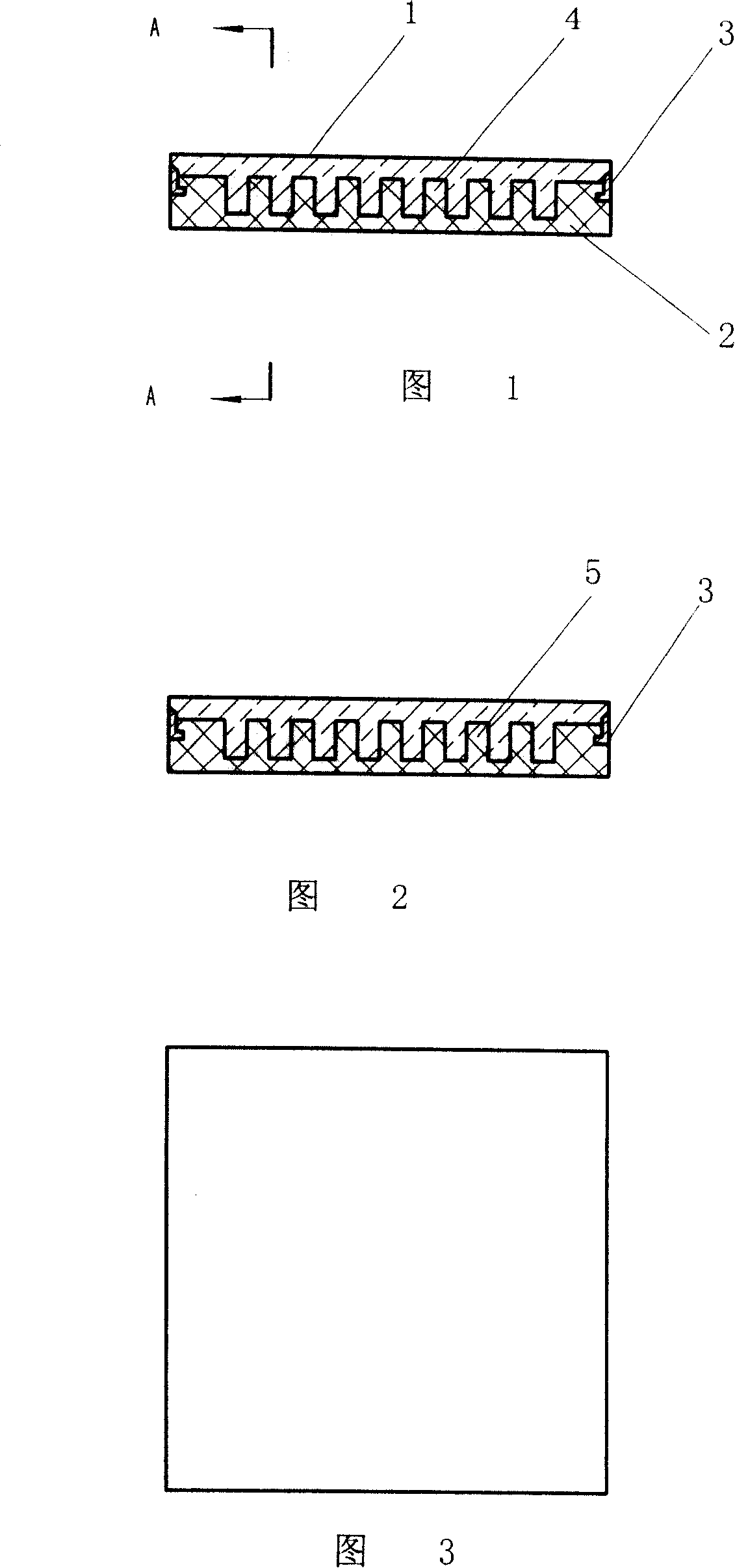 Composite stone slab