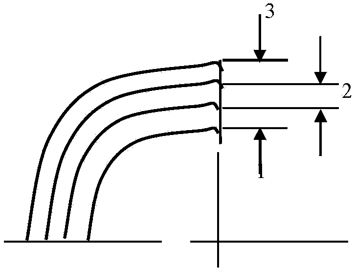 Method for repairing open arc welding and surfacing of continuous casting roller of continuous casting fan-shaped section