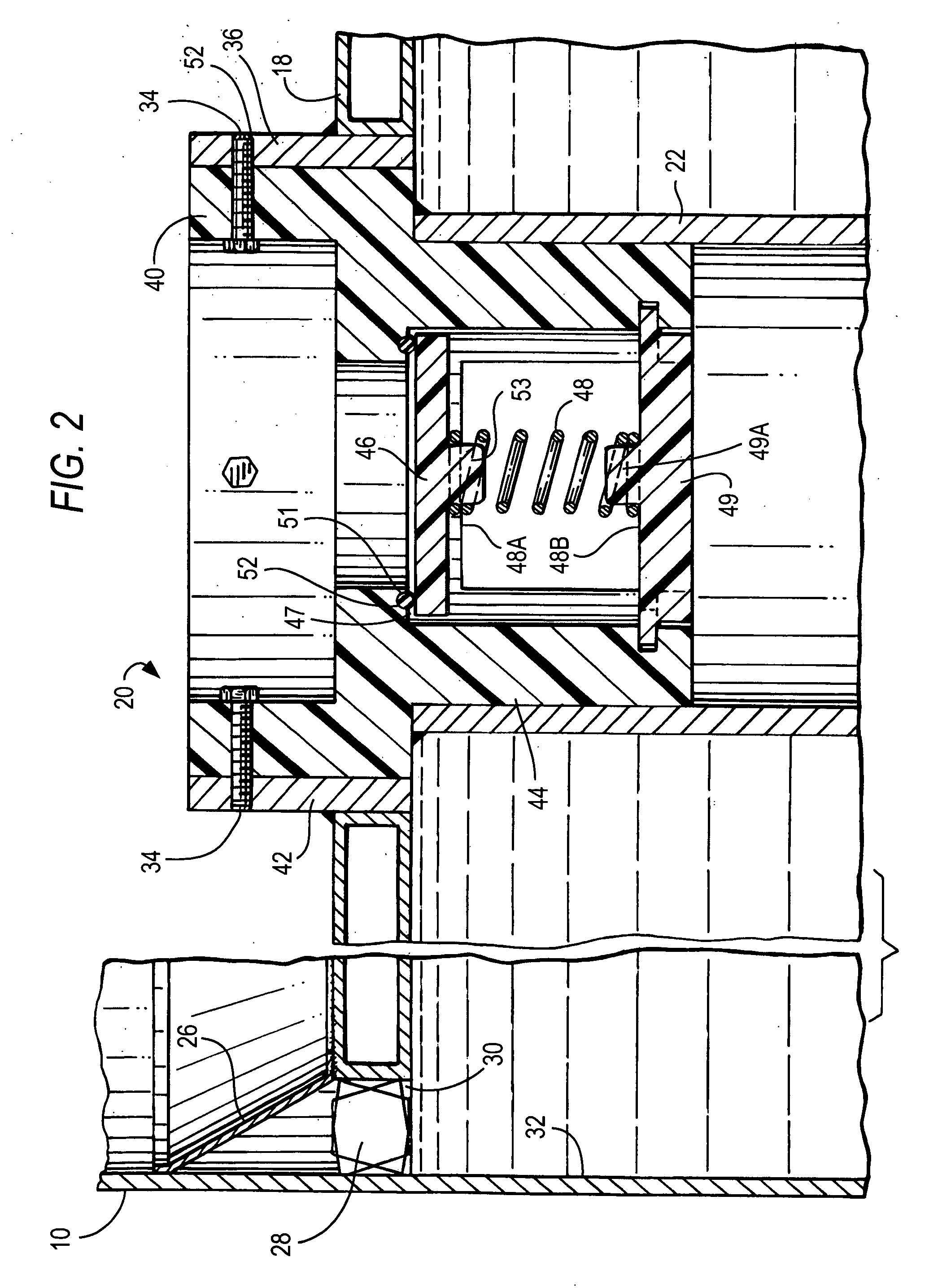 Floating roof emergency draining system sealing valve