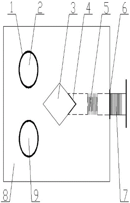 A working electrode angle fixing device and method