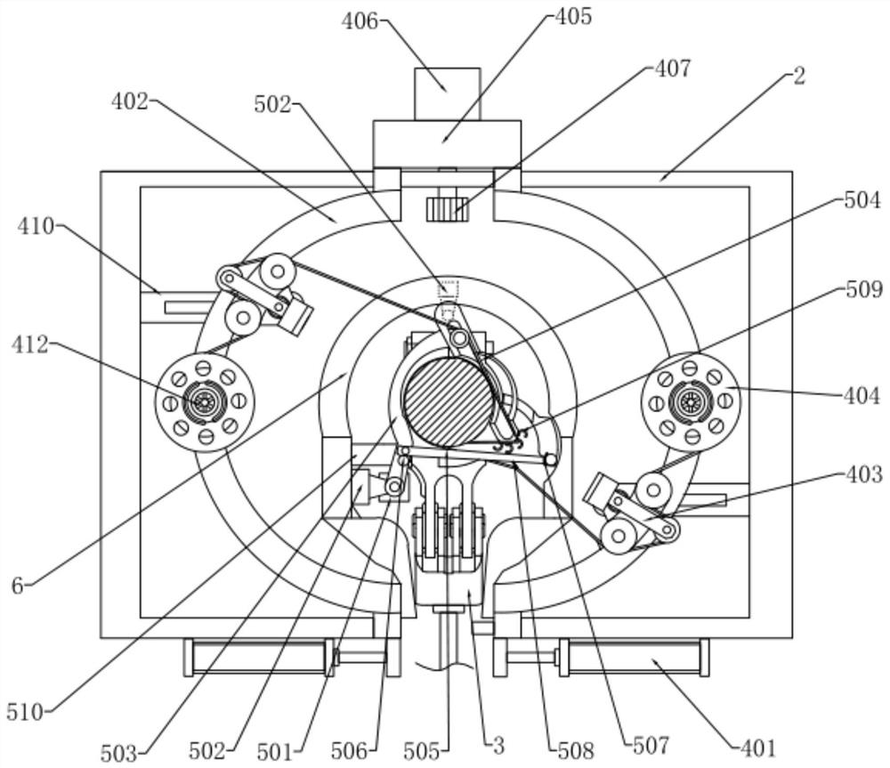 Steel suspension cable main cable protection equipment