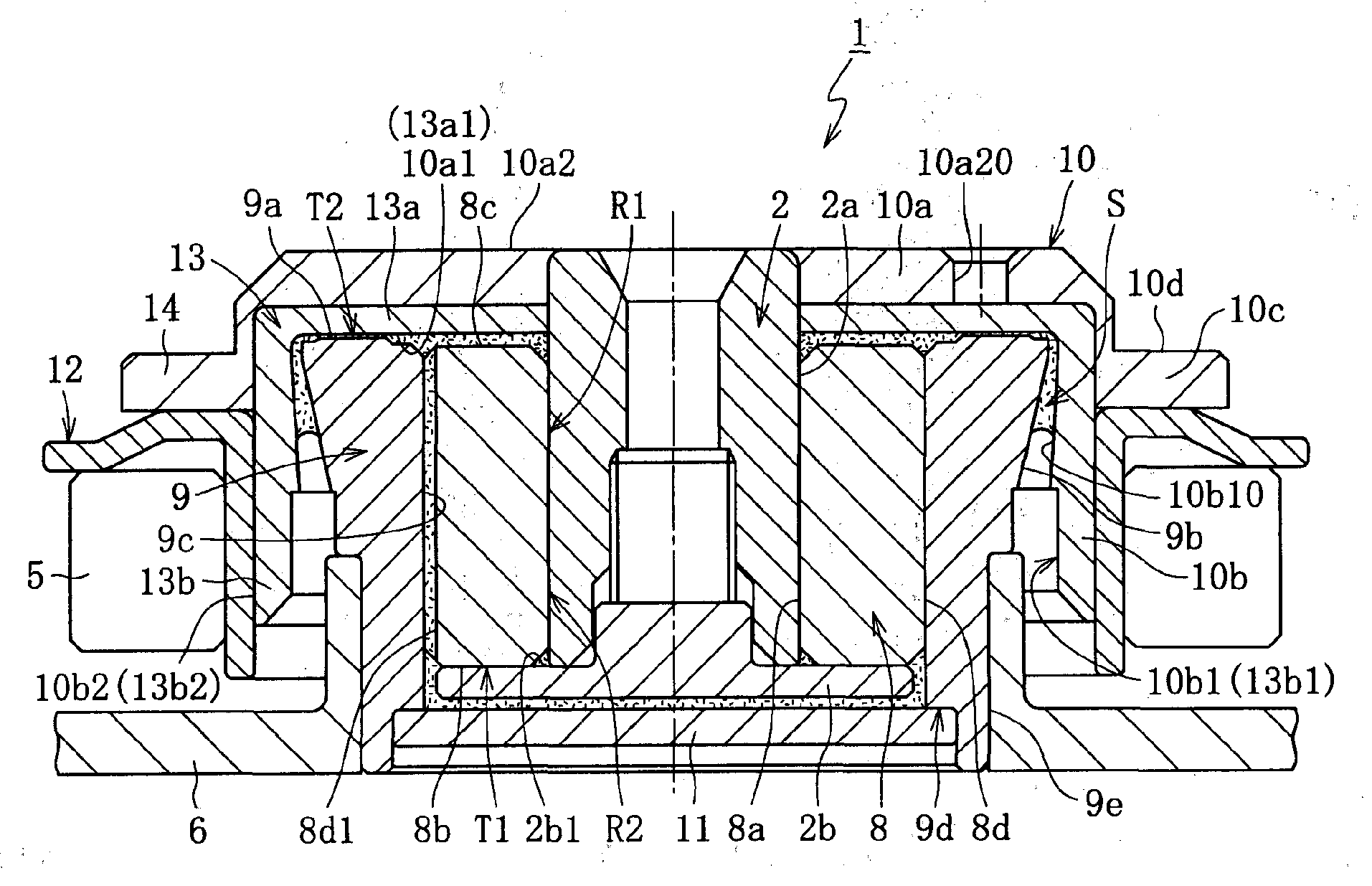 Fluid dynamic bearing device