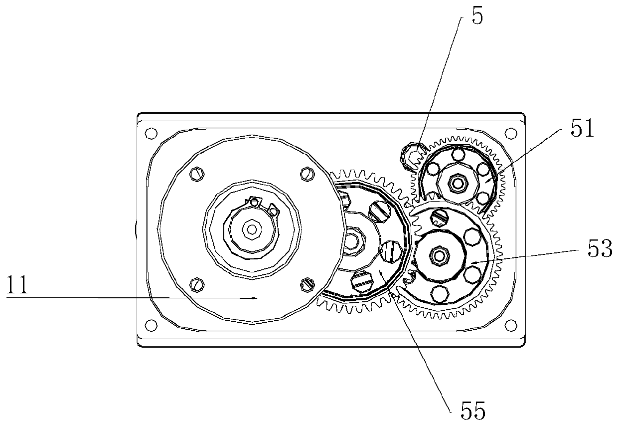 A helicopter rotary steering engine and a helicopter