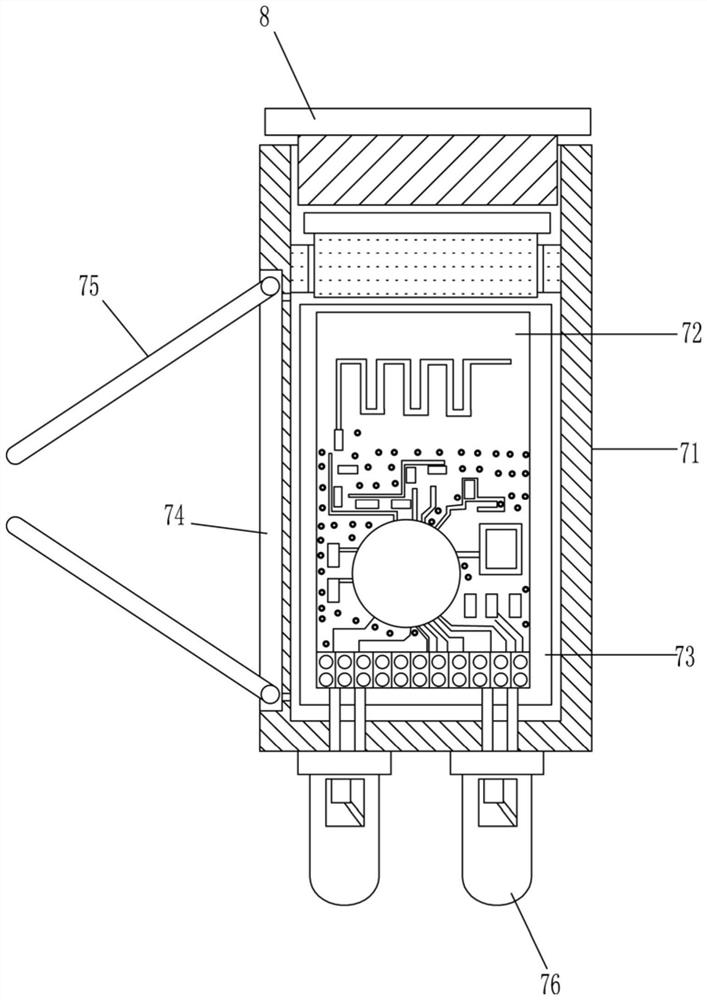 Positioning type hoisting tackle for ship transportation