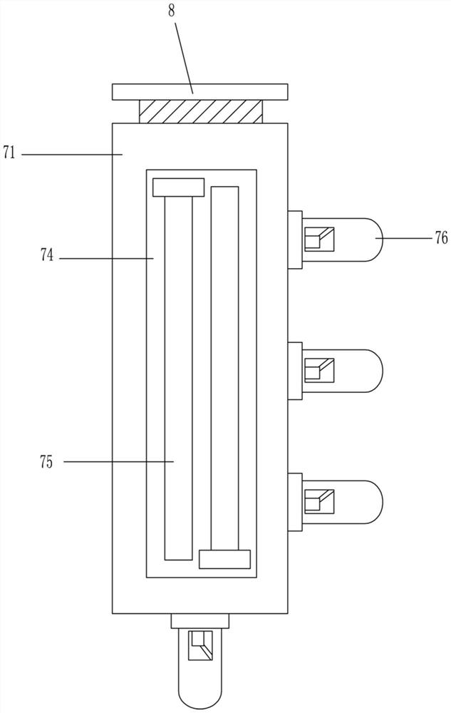 Positioning type hoisting tackle for ship transportation