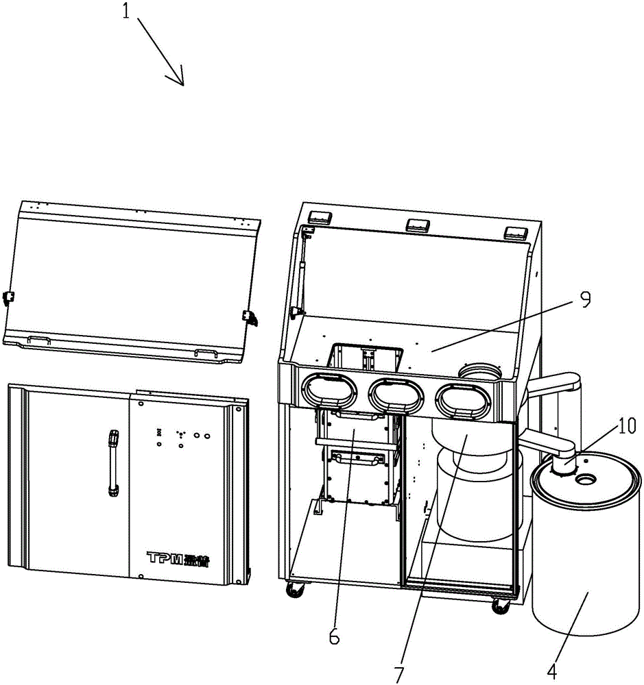 System and method for recycling and reusing laser forming old powder