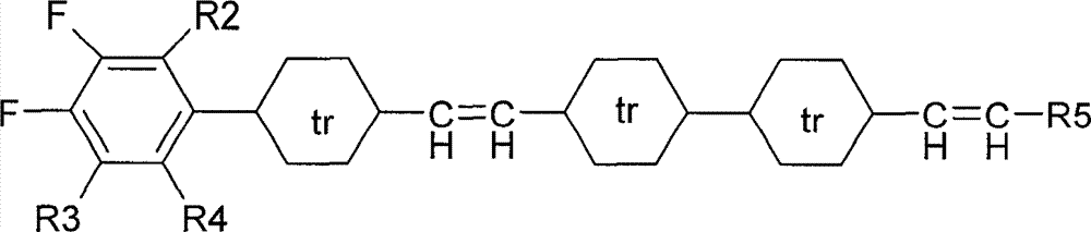 Novel tetracyclic diene liquid crystal compound and preparation method thereof