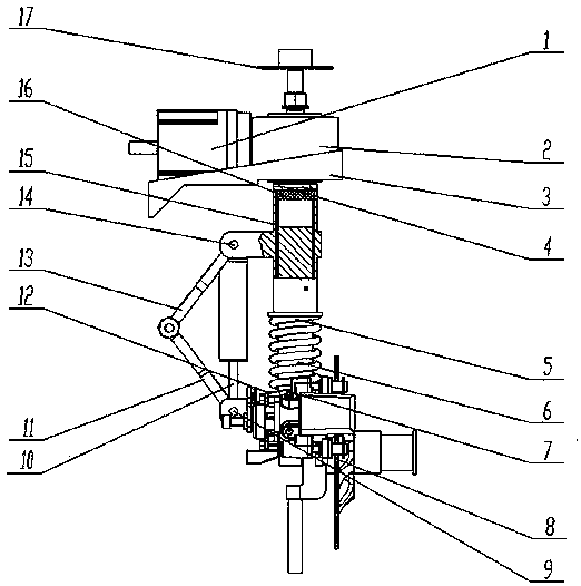 Drive-by-wire four-wheeled steering and driving integrated suspension system