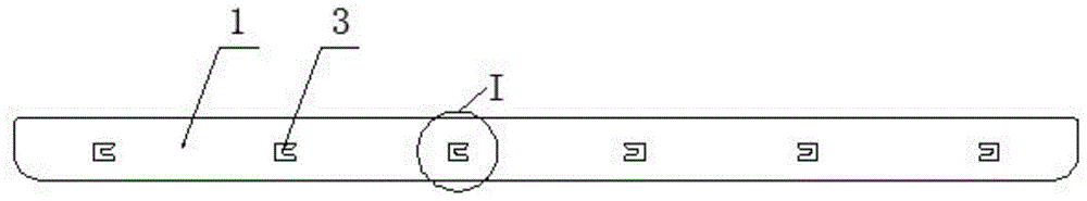 Connecting structure of anti-rubbing strip and door of automobile