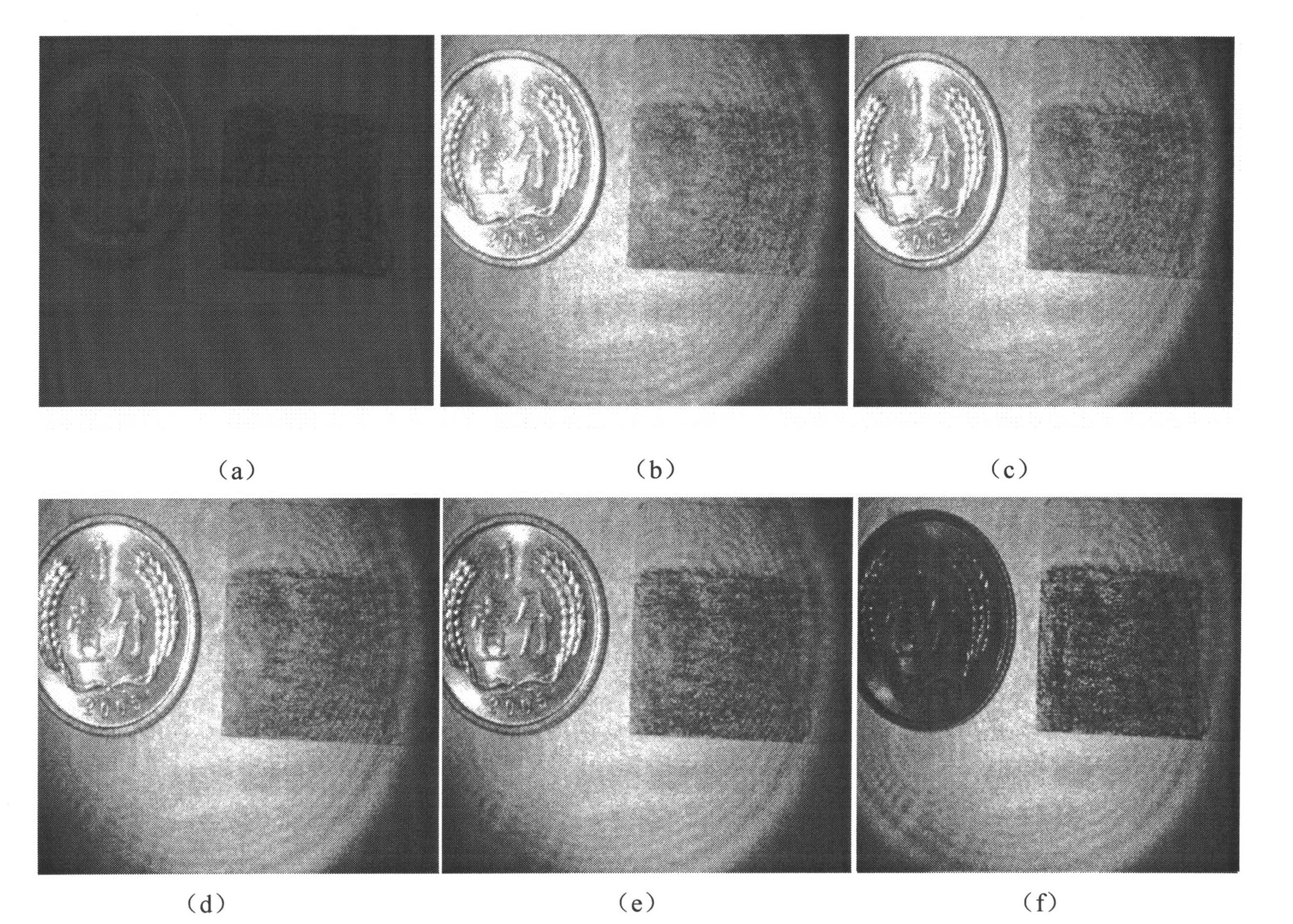 Underwater video camera system based on polarization identification and method thereof