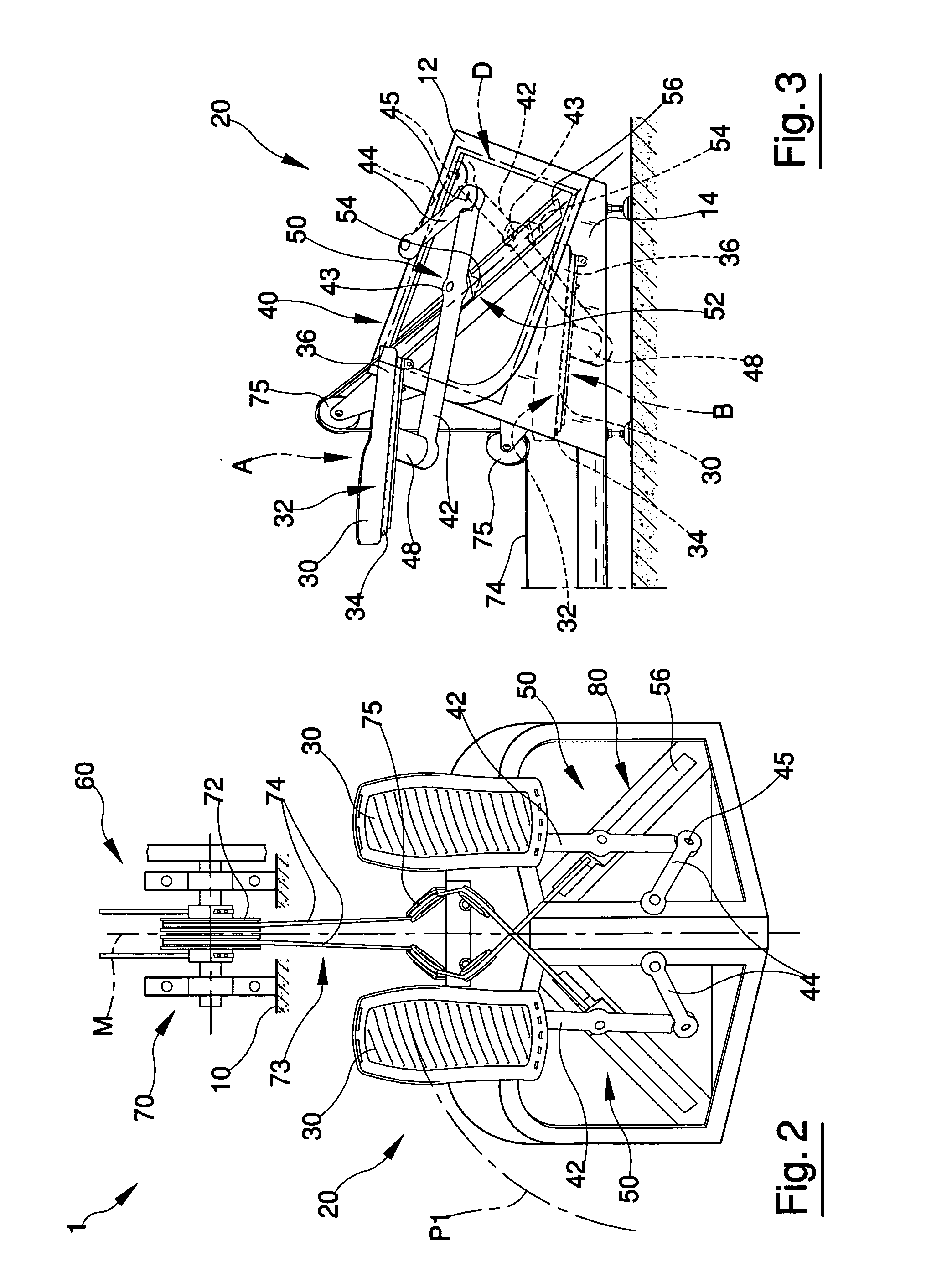 Gymnastic machine