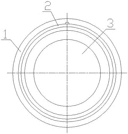 Improved concrete transmission and transformation electric power circuit pole and production method thereof